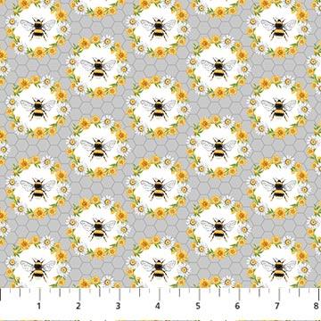 NCT Beecroft - 26673-93 Light Gray - Cotton Fabric