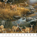 NCT Birchwood - Naturescapes - DP29107-14 Tan Multi - Cotton Fabric