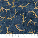 NCT Birchwood - Naturescapes - DP29109-45 Dark Blue Multi - Cotton Fabric