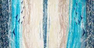 NCT Boardwalk Dreams - 83210-422 Capri - Cotton Batik Fabric