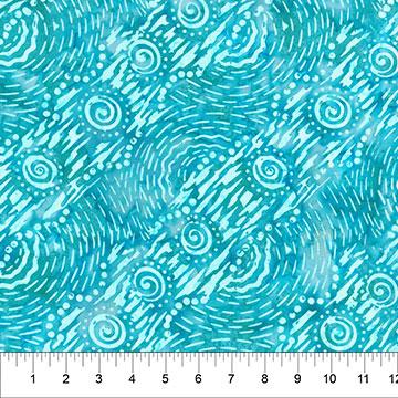 NCT Boardwalk Dreams - 83211-61 Caribbean - Cotton Batik Fabric