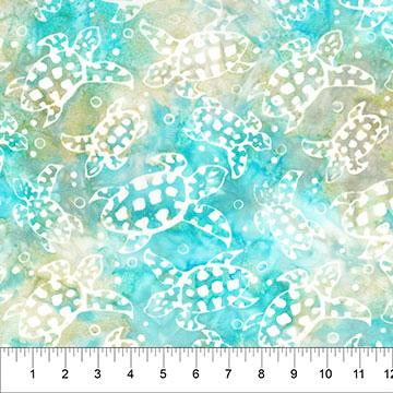 NCT Boardwalk Dreams - 83212-630 Sea Glass - Cotton Batik Fabric