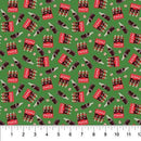 NCT Coca-Cola Christmas - CC1016-75 Green - Cotton Fabric