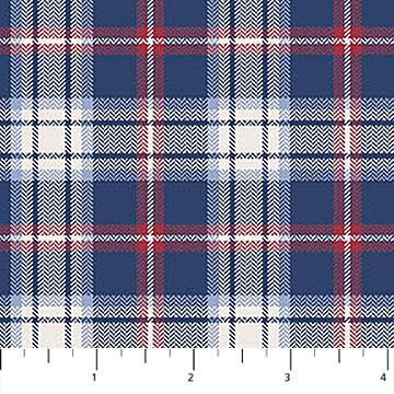 NCT Cowboy Blues - 28151-11 Cream Multi - Cotton Fabric