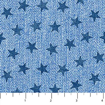 NCT Cowboy Blues - 28154-42 Blue - Cotton Fabric