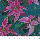 NCT Cozy Christmas - AMT166-74L Flourish - Cotton Fabric