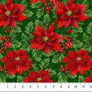 NCT Deck The Halls - 28996-76 Pine Multi - Cotton Fabric
