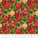 NCT Deck The Halls - 28997-24 Red Multi - Cotton Fabric