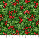 NCT Deck The Halls - 28999-76 Pine Multi - Cotton Fabric