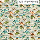 NCT Dino Roar - DP28461-12 Beige Multi - Cotton Fabric