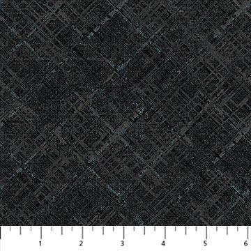 NCT Dots & Dashes Flannel - F27284-99 Black - Cotton Flannel Fabric