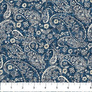 NCT Farmhouse Sampler - 28607-49 Navy - Cotton Fabric