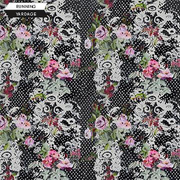 NCT French Revolution - 40123-99 Black - Cotton Fabric