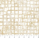 NCT Gatsby - 29254M-12 Cream/Taupe - Cotton Metallic Fabric