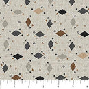 NCT Haberdashery - F28549-92 Light Gray Multi - Cotton Flannel Fabric