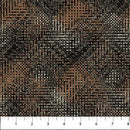 NCT Haberdashery - F28552-99 Black Multi - Cotton Flannel Fabric