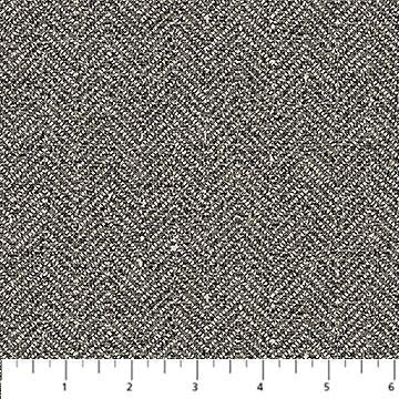 NCT Haberdashery - F28554-97 Black - Cotton Flannel Fabric