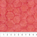 NCT Hexies - 81700-32 Grapefruit - Cotton Batik Fabric