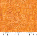 NCT Hexies - 81700-54 Persimmon - Cotton Batik Fabric