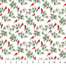 NCT Holly Jolly - 28816-10 White Multi - Cotton Fabric