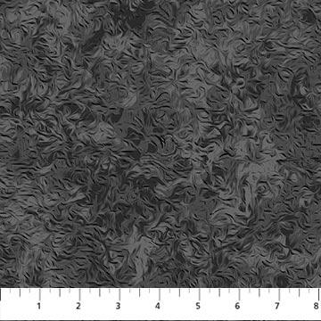 NCT Impasto - 10497-99 Charcoal - Cotton Fabric