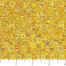 NCT Klimty Cats - 10785-54 Golden - Cotton Fabric