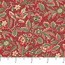NCT Manoir - Antiques Roadshow - 28971-24 Red Multi - Cotton Fabric
