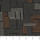 NCT Modern Elements - 28173-99 Black Multi - Cotton Fabric