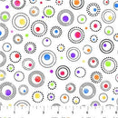 NCT Prismatic - 10370-10 White Multi - Cotton Fabric