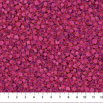 NCT Shimmer Basics - 27895M-28 Bubble Gum - Cotton Metallic Fabric