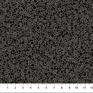 NCT Shimmer Basics - 27895M-98 City Fog - Cotton Metallic Fabric
