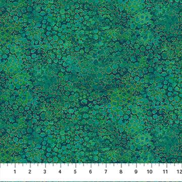 NCT Shimmer Basics - 27896M-78 Peacock - Cotton Metallic Fabric