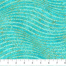 NCT Shimmer Enigma - 28184M-64 Turquoise - Cotton Metallic Fabric