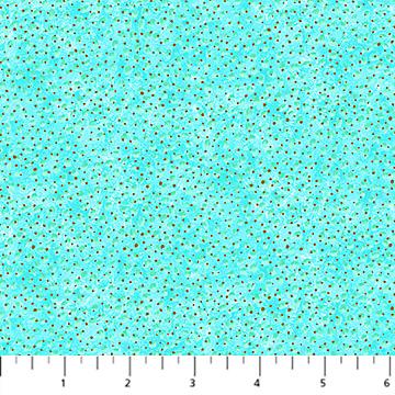 NCT Shimmer Enigma - 28187M-62 Light Turquoise - Cotton Metallic Fabric