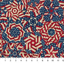 NCT Stars & Stripes 14 - DP29041-49 Navy Multi - Cotton Fabric