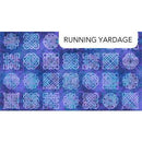 NCT Stonehenge Celtic Roots Panel - DP27272-88 Purple Multi - Cotton Fabric