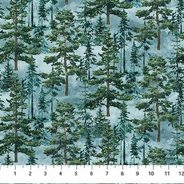NCT Stonehenge Eagle Pass - 27673-44 Blue Multi - Cotton Fabric