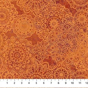 NCT Stonehenge Marrakech - 26818-56 Orange - Cotton Fabric