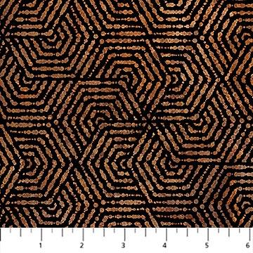 NCT Stonehenge Retro Vibes - 27743-34 Rust Multi - Cotton Fabric