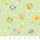 NCT Sunny Safari - 27765-72 Green Multi - Cotton Fabric