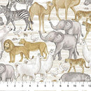 NCT Two By Two - 28711-11 Cream Multi - Cotton Fabric