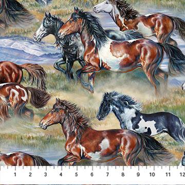 NCT Wild and Free - DP27602-72 Green - Cotton Fabric