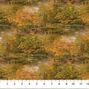 NCT Wilderness - Naturescapes - DP27788-37 Rust Multi - Cotton Fabric