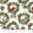 NCT Winter Song - DP27803-10 White Multi - Cotton Fabric