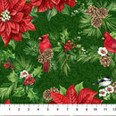 NCT Yuletide Traditions - DP26105-76 Green Multi - Cotton Fabric