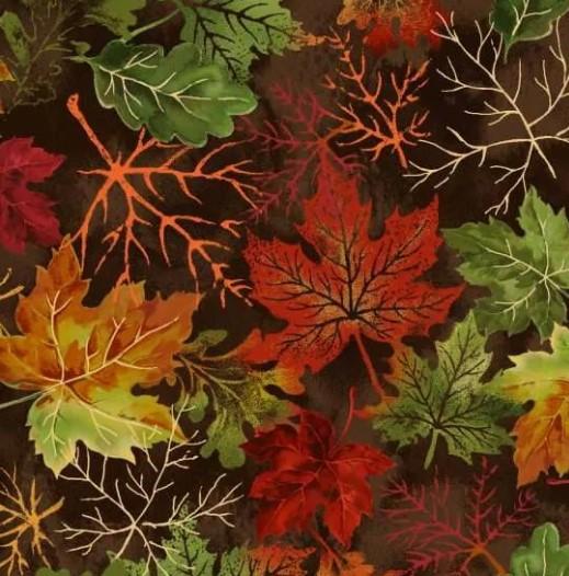OASIS Autumn Bouquet - 59-8261 - Cotton Fabric