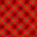 OASIS Noel Plaid - 59-8971 Red - Cotton Fabric