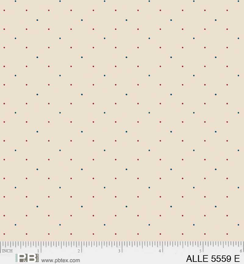 PB Allegiance Pin Dot Diamonds - 5559-E - Cotton Fabric