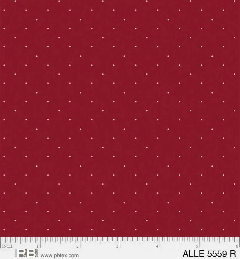 PB Allegiance Pin Dot Diamonds - 5559-R - Cotton Fabric