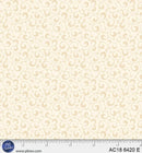 PB Apple Cider 18 Striped Scroll - 6420-E Cream - Cotton Fabric